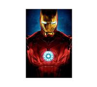 Poster Iron Man Tony Stark Jr. Robert Downey Movie 28 sur toile pour décoration de chambre à coucher, de sport, de bureau, de chambre, de cadeau, sans cadre : 40 x 60 cm