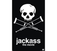 Poster Jackass the Movie Skull and crutches G
