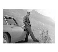 Poster James Bond Sean Connery & Aston Martin 61 cm x 91,5 cm G