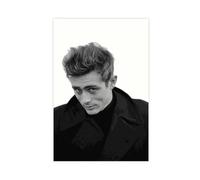 Poster James Dean Star de cinéma (13) - Impression sur toile - Décoration murale pour salon, chambre à coucher - Style sans cadre - 40 x 60 cm
