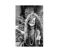 Poster Janis Joplin Music sur toile - Décoration murale pour salon, chambre à coucher - Sans cadre - 40 x 60 cm