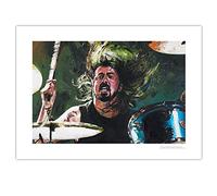 Poster JosHoppenbrouwers Dave Grohl, Foo Fighters 02 (70 x 50 cm) *Sans cadre
