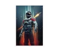 Poster « Journey In The Starfield Space » - Décoration murale pour bureau et chambre - 40 x 60 cm