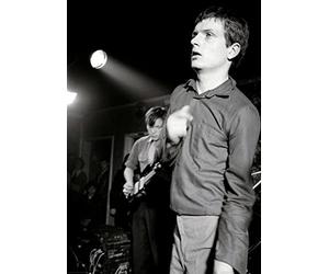 Poster JOY DIVISION In CONCERT BOWDON DALE IAN CURTIS LIVE