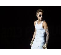 Poster JUSTIN BIEBER Tatouages Concert Wall Art