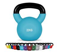 Poster Kettlebell néoprène 2-30 kg avec Kettlebell