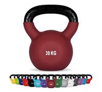 Poster Kettlebell néoprène 2-30 kg avec Kettlebell
