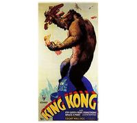 Poster King Kong - Fay Wray Robert Armstrong Classique 1933 Affiche Film - A4