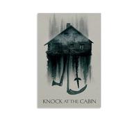 Poster Knock at The Cabin2 - Impression sur toile - Style vintage - Esthétique - Décoration d'intérieur pour salon, chambre à coucher, 50 x 75 cm - Style sans cadre