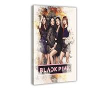 Poster Kpop Blackpink 10, impression sur toile, décoration murale, peintures pour salon, chambre à coucher, décoration avec cadre, 20 x 30 cm