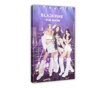 Poster Kpop Blackpink 132, décoration murale, impression sur toile, peintures pour salon, chambre à coucher, décoration avec cadre, 40 x 60 cm