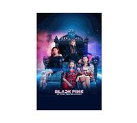 Poster Kpop Blackpink 26 27 sur toile - Décoration de chambre à coucher, paysage sportif - Décoration de bureau - Cadeau sans cadre - 60 x 90 cm
