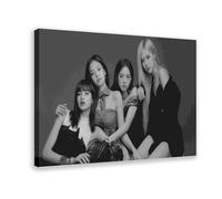 Poster Kpop Blackpink 40, impression sur toile, décoration murale, peintures pour salon, chambre à coucher, style cadre, 30 x 45 cm