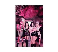 Poster Kpop Blackpink 5, impression sur toile, décoration murale pour salon, chambre à coucher, style sans cadre, 30 x 45 cm