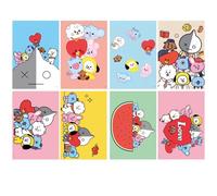 Poster Kpop BTS 8PCS, Poster Bangtan Boys, Deco Maison, Decoration Murale, Affiche Décorative, 29 x 42 cm