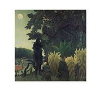 Poster La Charmeuse de Serpents - Henri Rousseau - Made in France - Affiche Seule 30x30