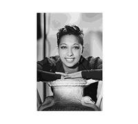 Poster l'acteur Josephine Baker (9) - Impression sur toile - Décoration murale pour salon, chambre à coucher - Style sans cadre - 30 x 45 cm