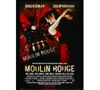Poster LE MOULIN ROUGE, Affiche film, Vintage, Déco murale (60X80) HQ (sans cadre)