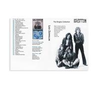 Poster LED ZEPPELIN sur toile pour décoration de chambre à coucher, bureau, chambre, cadeau, 50 x 75 cm