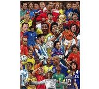 Grupo Erik - Poster legendary footballers - Deco Maison, Decoration Murale, Affiche Décorative
