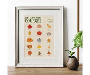 Poster - les incroyables courges