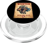 Poster Lionfish Wanted Dead Not Alive pour la plongée sous-Marine Amusante PopSockets PopGrip pour MagSafe