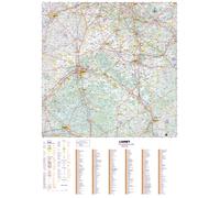 Poster - Loiret (119 x 85 cm) | Blay Foldex - Papier 150 g avec plastification mate