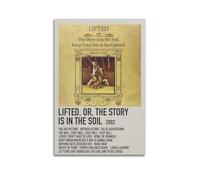 Poster lumineux Album « Eyes » Lifted Or The Story Is in The Soil - Impression sur toile décorative - Décoration murale vintage pour salon, chambre à coucher - 40 x 60 cm - Sans cadre