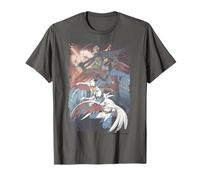 Poster Manga Gatchaman Planet Distressed T-Shirt