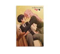 Poster manga Shikimori's Not Just A Cutie 2 - Impression sur toile - Sans cadre - Style 2 - 30 x 45 cm
