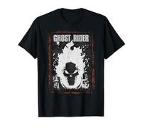Poster Marvel Ghost Rider Dark Distressed T-Shirt