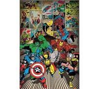 Poster Marvel Here Come The Heroes 91,5 cm x 61 cm G