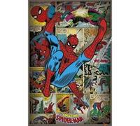 Poster Marvel Spider-Man Retro + un joli emballage cadeau G
