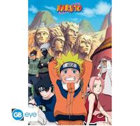 Poster Maxi - ABYSSE CORP - Naruto - 61x91 5 cm - Papier premium 150g/m2 - Décoration murale