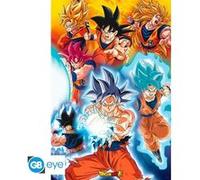 Poster Maxi Dragon Ball Super Transformations