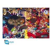 Poster Maxi One Piece 1000 Logs Combat Final