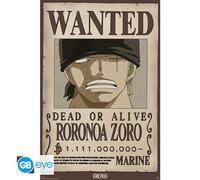 GB eye - ONE PIECE Poster Wanted Zoro Wano (91,5 x 61 cm)
