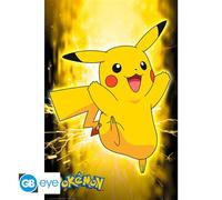 GB Eye Poster Maxi POKÉMON Pikachu Neon – Produit officiel – 61 × 91,5 cm