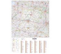 Poster - Mayenne (119 x 85 cm) | Blay Foldex - Papier 150 g avec plastification mate