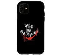 Poster méchant Batman avec Citation du Joker Why So Serious Coque pour iPhone 11