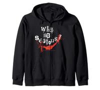 Poster méchant Batman avec Citation du Joker Why So Serious Sweat à Capuche