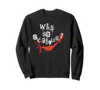 Poster méchant Batman avec Citation du Joker Why So Serious Sweatshirt