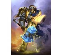 Poster Metallique - Hearthstone - Uther The Lightbringer G