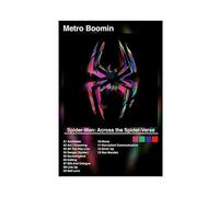 Poster Metro Boomin Spider Man Across The Spider Verse sur toile pour décoration murale de salon, chambre à coucher (20 x 30 cm)