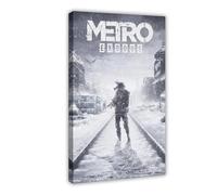 Poster Metro Exodus (3) sur toile pour décoration de chambre à coucher, bureau, chambre, cadeau 20 x 30 cm