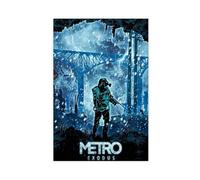Poster Metro Exodus (4) sur toile pour décoration de chambre à coucher, bureau, chambre, cadeau 20 x 30 cm