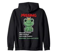 Poster Mignon et Amusant Prince Grenouille manquant Sweat à Capuche