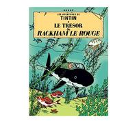 Poster Moulinsart Album de Tintin: Le trésor de Rackham le Rouge 22110 (70x50cm)