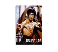 Poster Movie Bruce Lee Enter The Dragon - Peinture décorative sur toile - Pour salon, chambre à coucher, salon, chambre à coucher, décoration moderne pour salle familiale, 30 x 45 cm