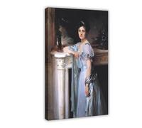 Poster Mrs. Louis Raphael par John Singer Sargent Décoration murale sur toile pour chambre à coucher, bureau, cuisine, cadre cadeau 30,5 x 45,7 cm